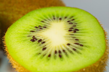 Fototapeta na wymiar slice of kiwi