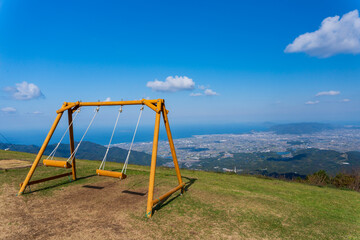 香川県観音寺市にある雲辺寺山頂公園の人気観光地