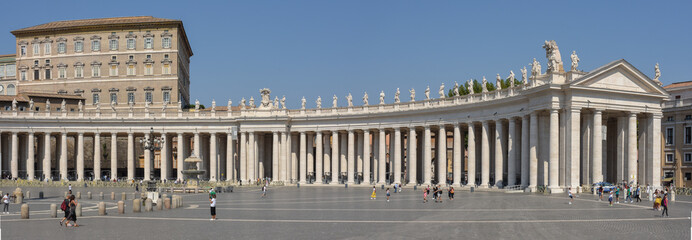 Tourists visiting Vatican city
