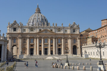 Obraz premium The basilica of St Peter at Vatican city