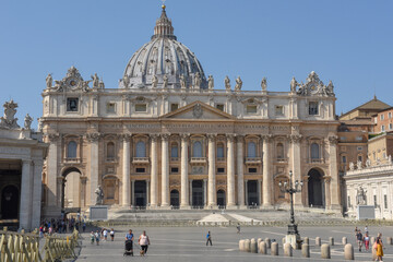 Obraz premium The basilica of St Peter at Vatican city