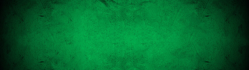 Fototapeta na wymiar Dark black green stone concrete paper texture background panorama banner long, with space for text