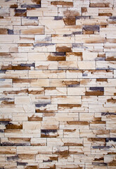 Stone wall decoration brick. Design home concept
