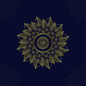 Round Manda Art