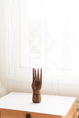 Wooden hand