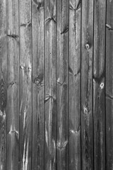 Black and white wooden background