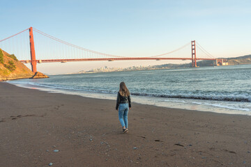 Golden gate sunset