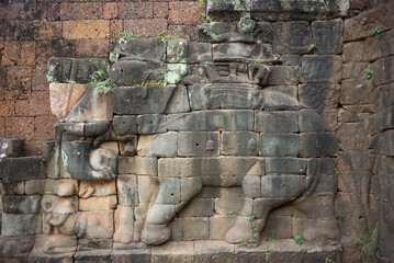 Angkor Wat Temple in the Ancient city of Angkor Thom, Siem Reap, Cambodia 
