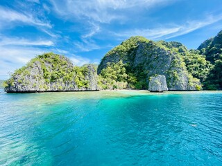 Beautiful view of Coron Island, Philippines