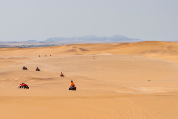 quad in the desert