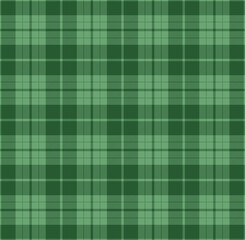 Fototapeta premium Green tartan plaid. Textile pattern design for pillows, shirts, dresses, tablecloth etc.