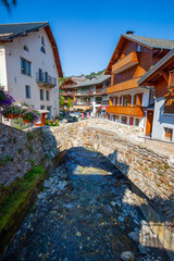 Megève durant les vacances d'été