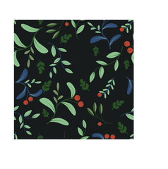vintage floral  pattern vector, seamless pattern.