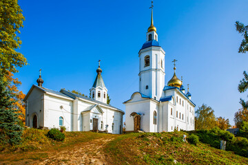 Fototapeta na wymiar John the Theological Cheremenets Monastery. Cheremenets. Leningrad region. Russia