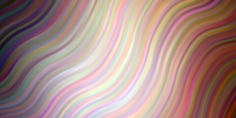 Light Purple, Pink vector layout with wry lines.