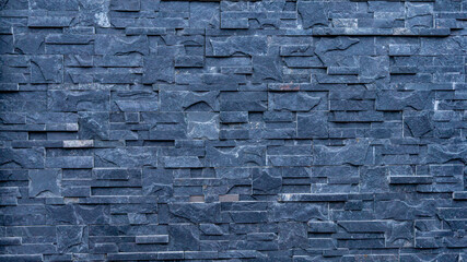 blue brick wall texture