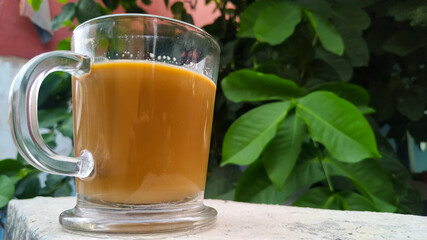 A cup of coffee in the morning for the good vibe