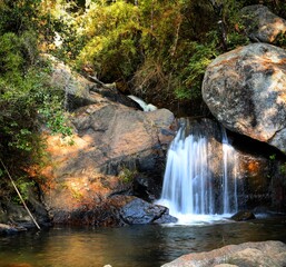 waterfall in the forest