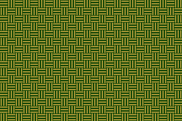 和柄-三つ崩し-緑