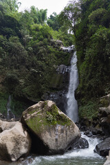 Naklejka na ściany i meble Air Terjun Kedung Kayang. Waterfall Indonesia Jogja Central Java