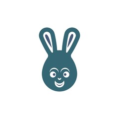 rabbit logo vector