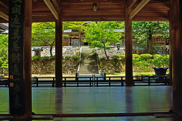 永平寺・山門より中雀門