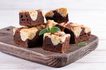 Trend baking Brookies chocolate brownies and cookies.
