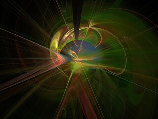 Imaginatory fractal background Image