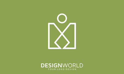 Letter M template design icon, art and design