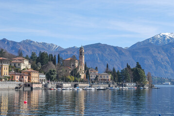Fototapeta na wymiar lago di Como