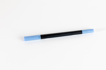Light blue. Color marker with double brush tip. Ideal for adult and children's coloring books, manga, comics, calligraphy.