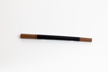 Brown red. Color marker with double brush tip. Ideal for adult and children's coloring books, manga, comics, calligraphy.