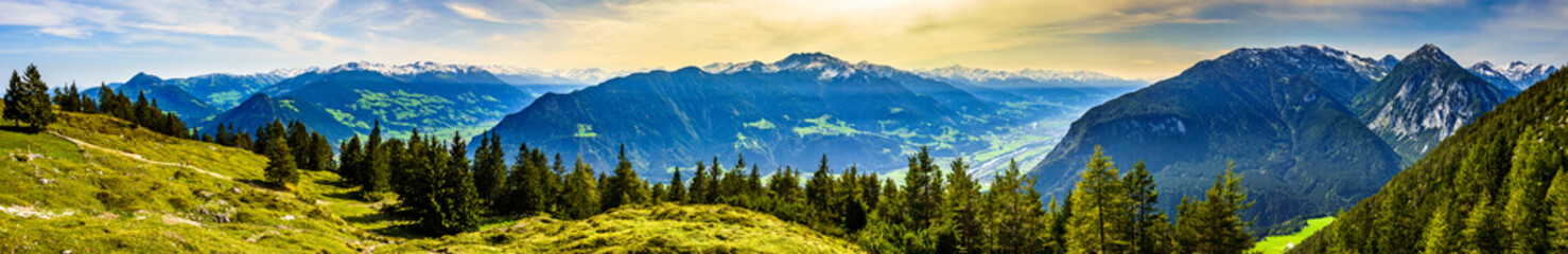 Inntal valley in austria