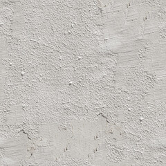 Seamless white painted concrete wall texture. 4K