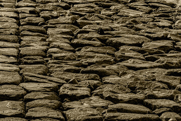 a rocky beach in Japan 