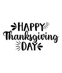 Fototapeta premium Happy Thanksgiving Day svg