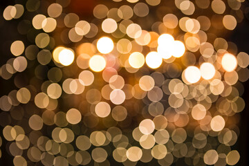 Abstract light bokeh background, blurred light background