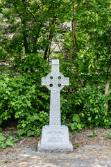 cross in cemetery