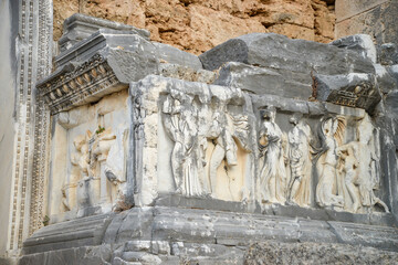Perge Ancient City, Antalya - Turkey. Perge used to be one of the most important cities of ancient Pamphylia.