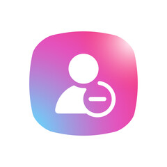 Remove User - Mobile App Icon