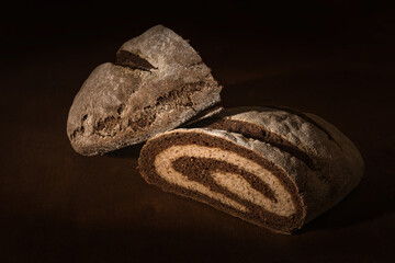 Closeup shot of delicious gluten-free bread