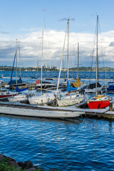 Fototapeta premium Leschi Marina And Lake 4