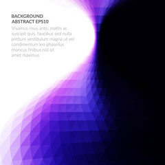 Abstract background with geometric texture. Many translucent layers overlap.