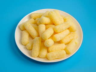 corn sticks in plate