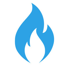 Blue Propane Flame