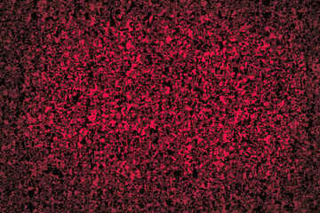 Abstract dark red and black background made with wax crayons