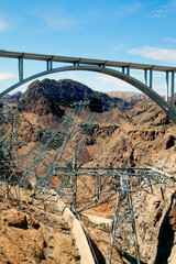 O'Callghan-Tillman Bridge at the Hoover Dam. March 2012.  