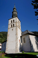 Fototapeta na wymiar Église de Saint-Gervais-les-Bains