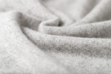 Light grey luxury pure cashmere texture as  background - obrazy, fototapety, plakaty