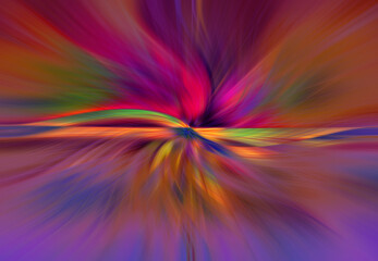 Obraz na płótnie Canvas abstract background with colorful swirl shape 